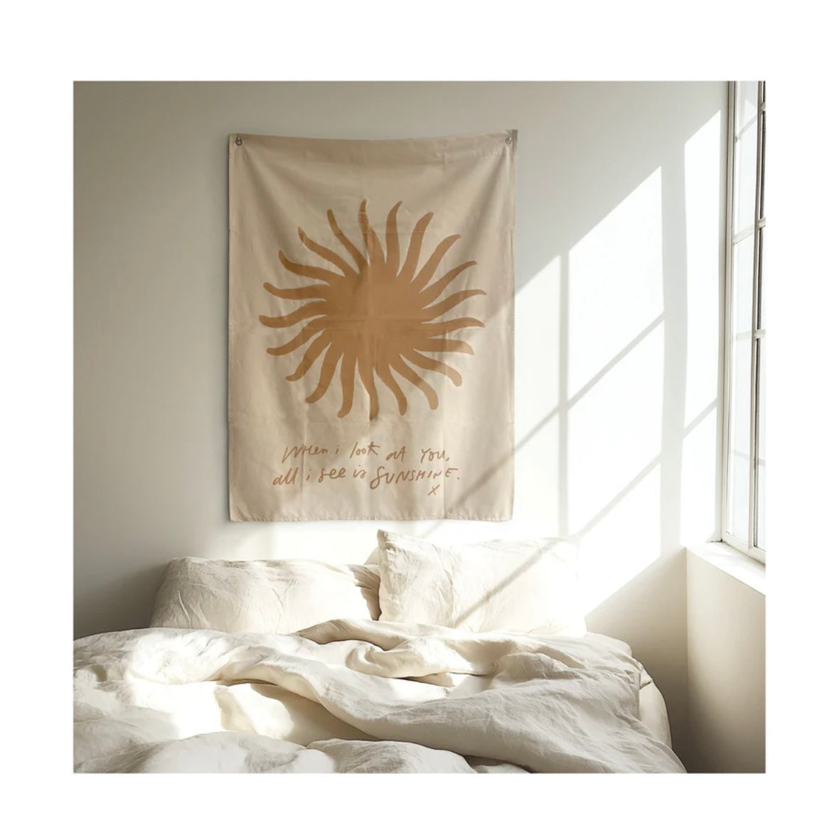 ALL I SEE IS SUNSHINE- Wall Flag