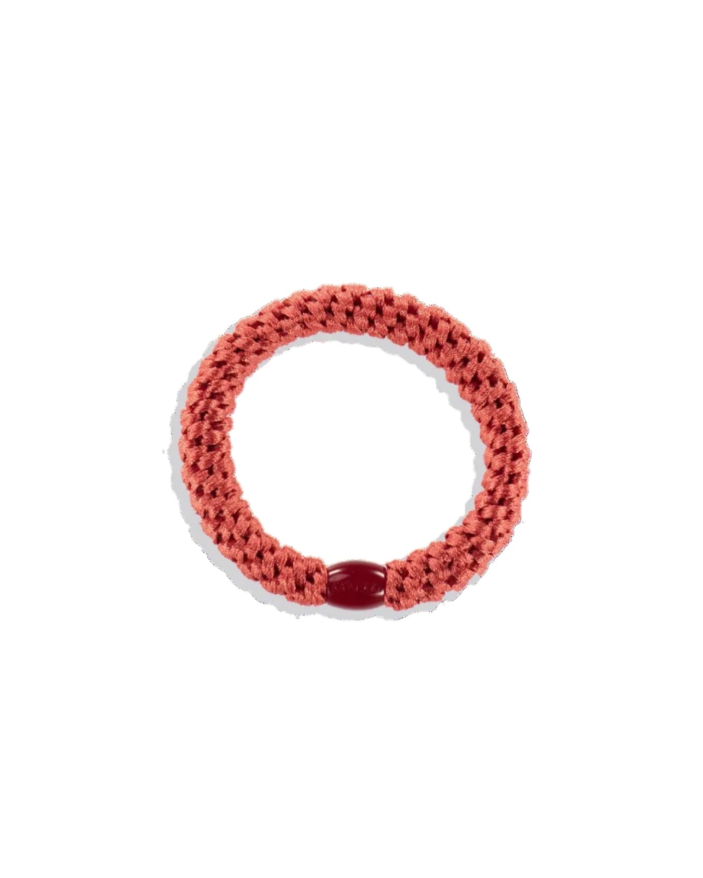 KNEKKI HAIR TIES - DEEP CORAL