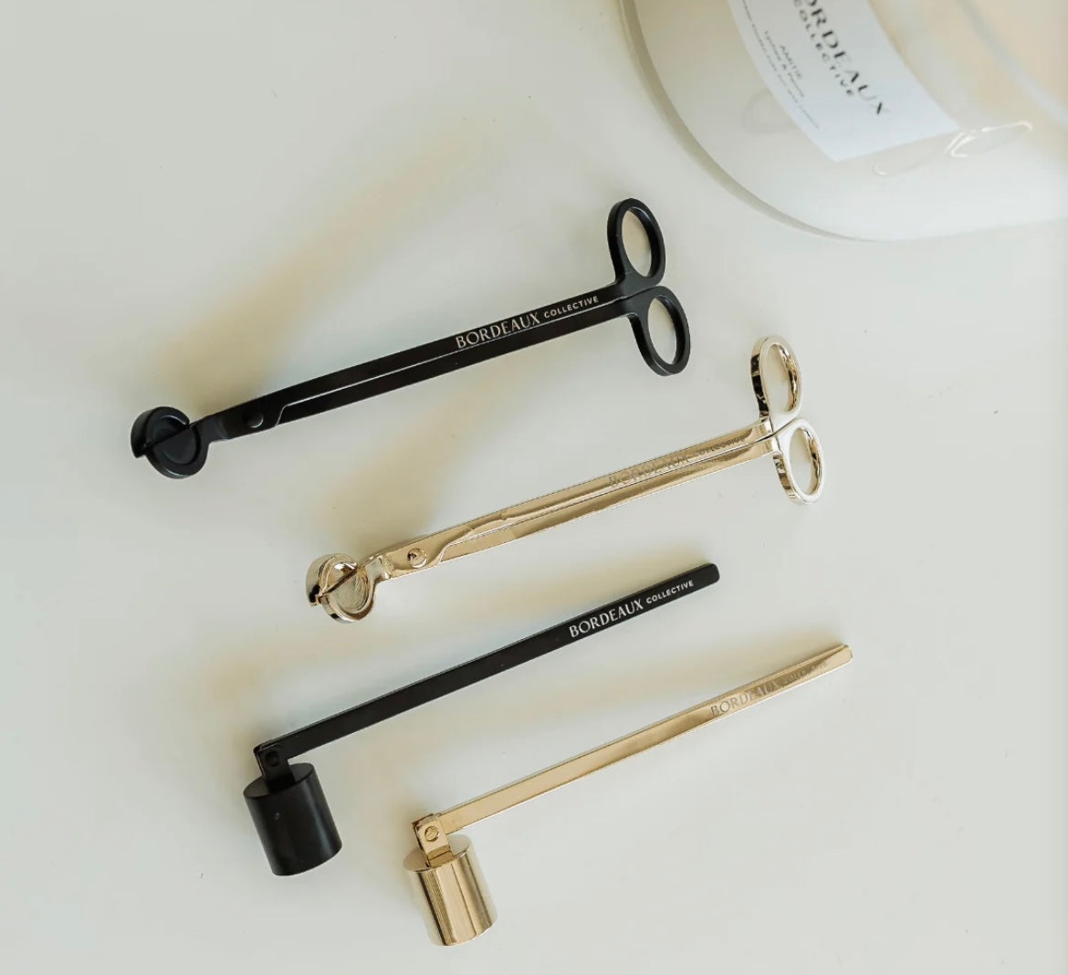 WICK TRIMMER & SNUFFER SETS - Black