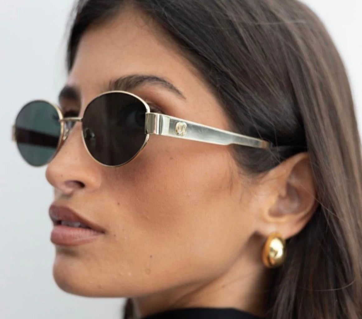 MONTANA - Gold w/green lenses