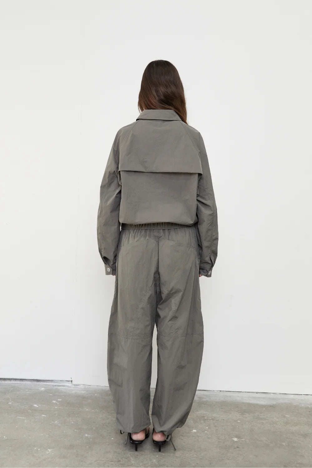 BARREL UTILITY PANT - ASH