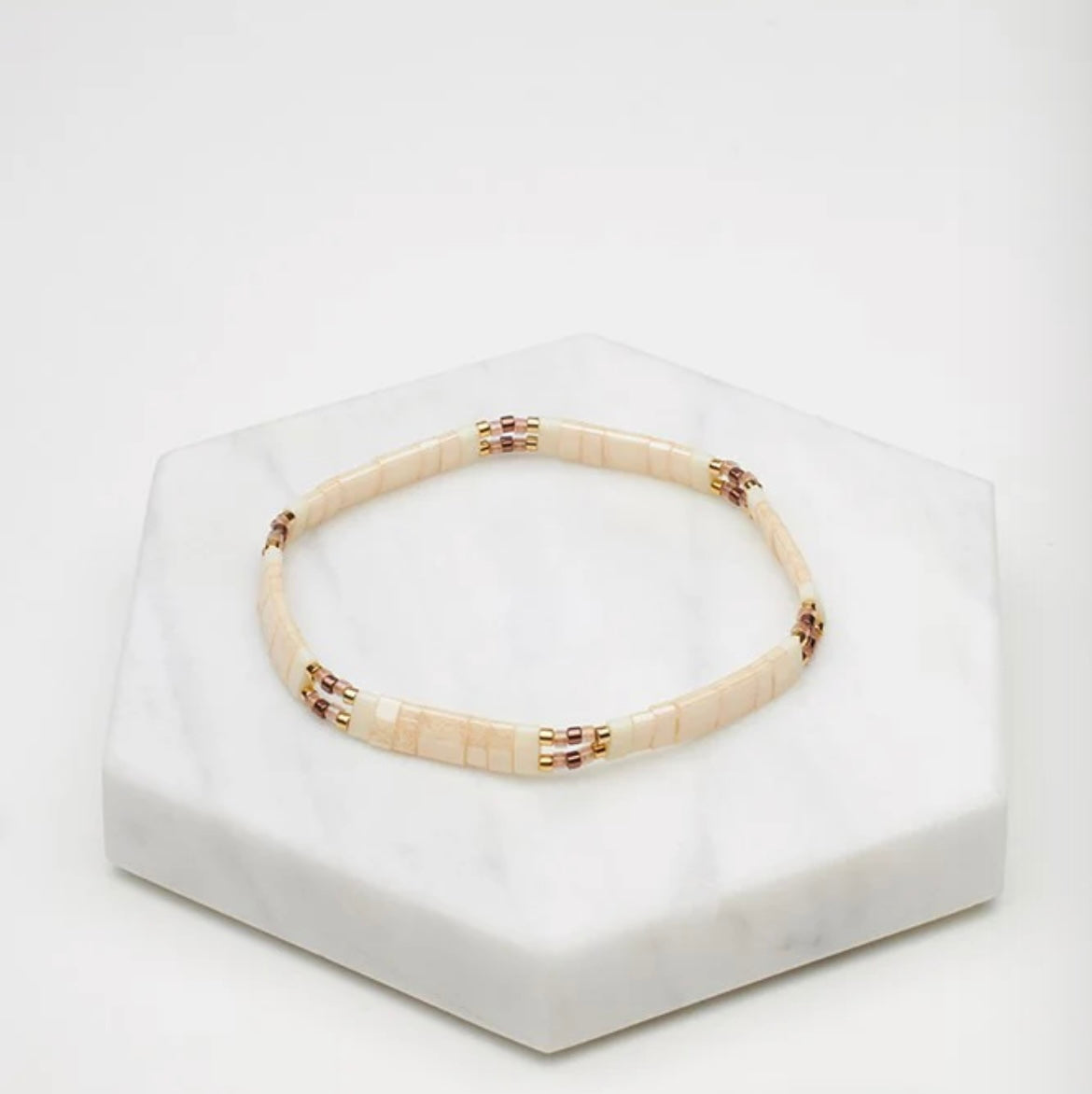 TILE BRACELET- Blush