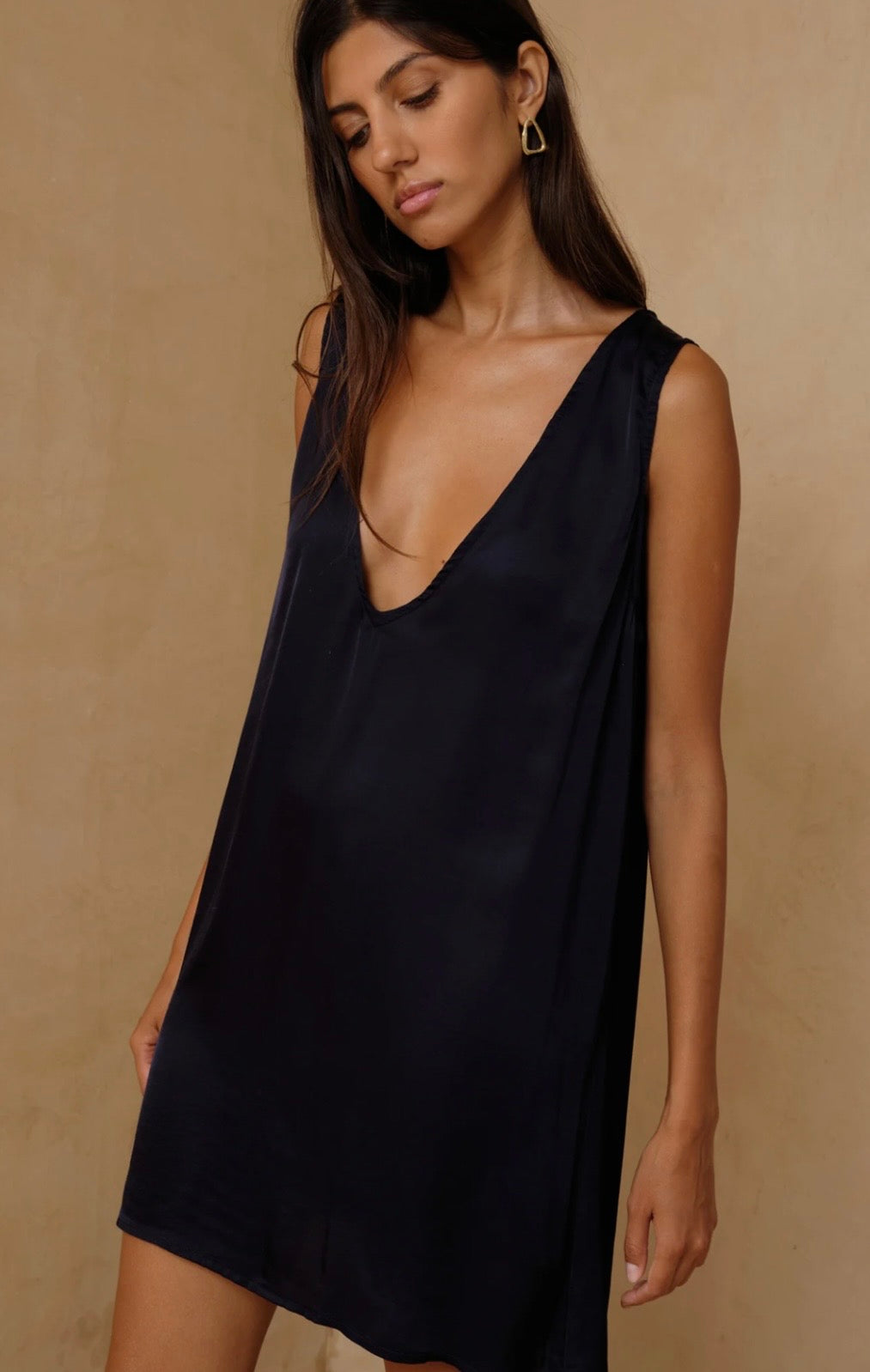 MARLOWE MINI DRESS NAVY