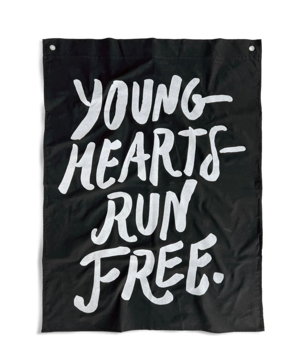 YOUNG HEARTS - Wall Flag