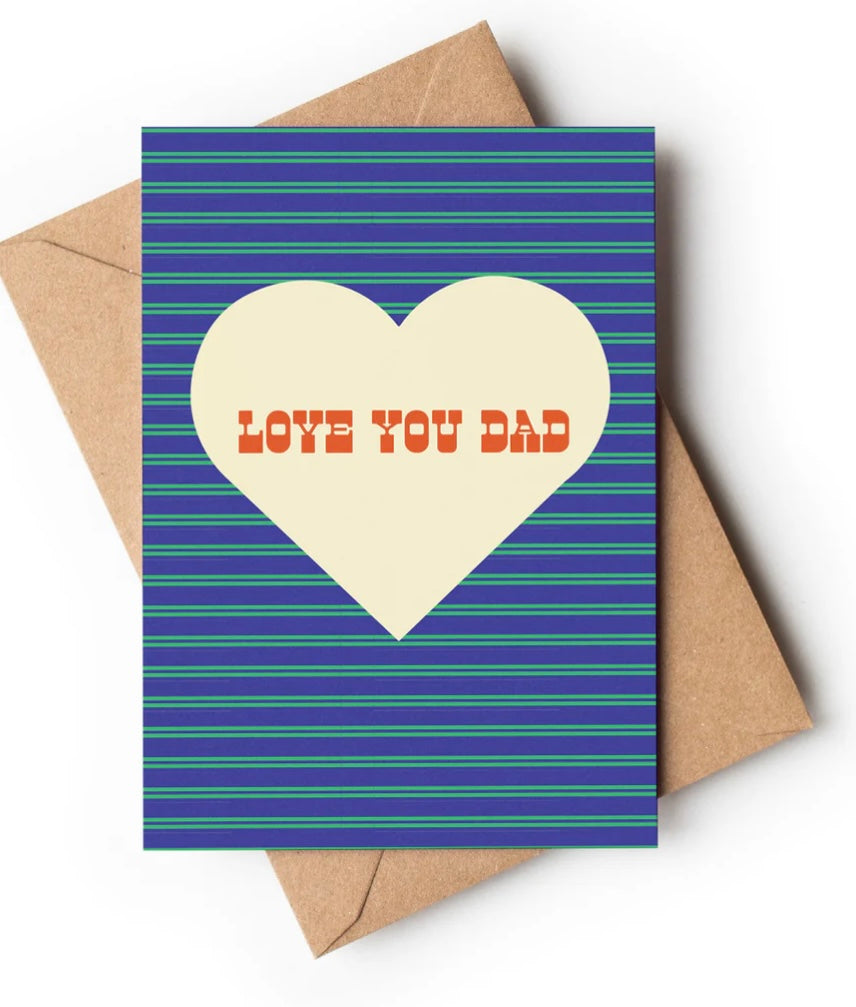 LOVE YOU DAD - CARD