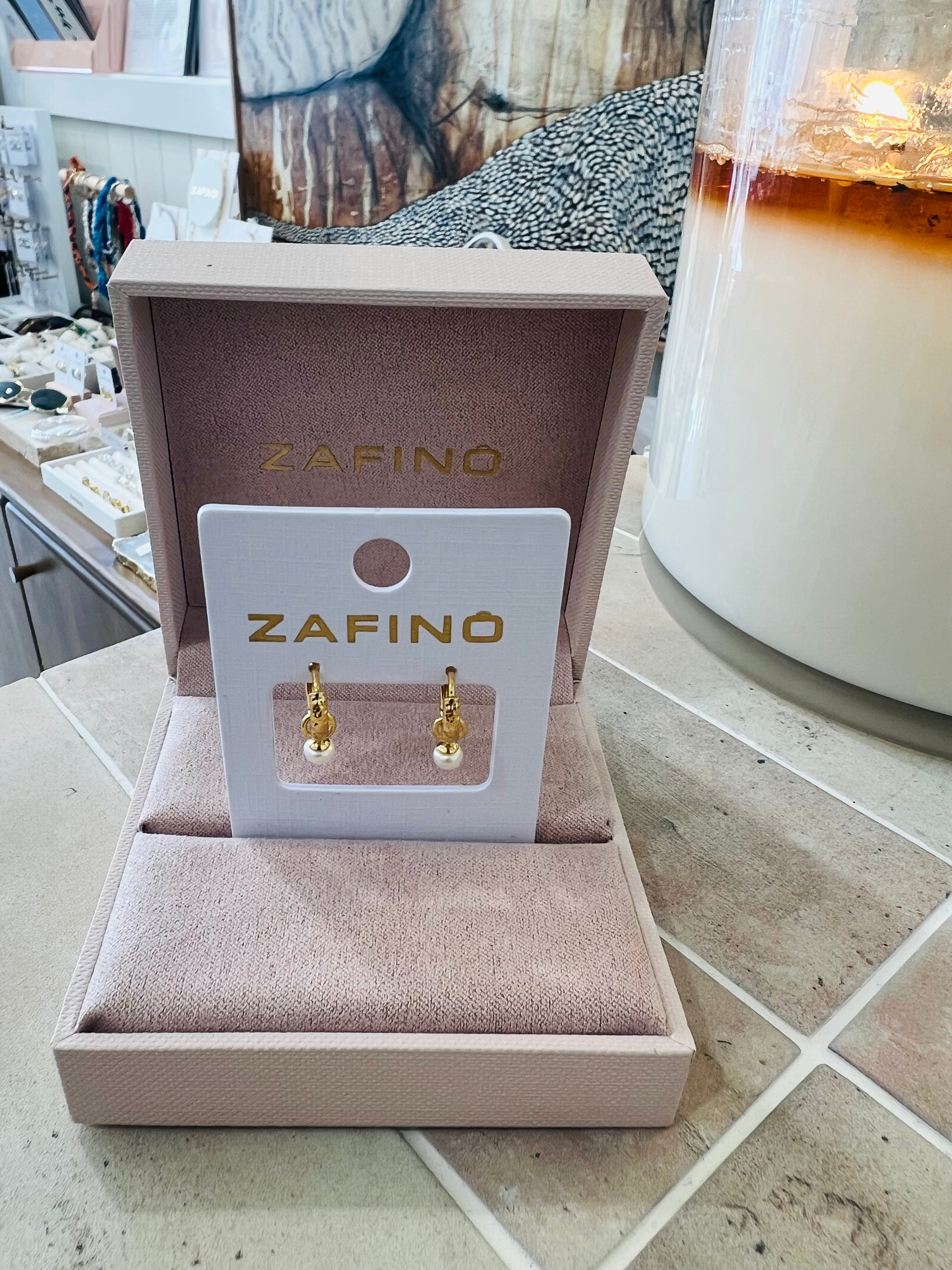 EMERY EARRING- Pearl / Gold