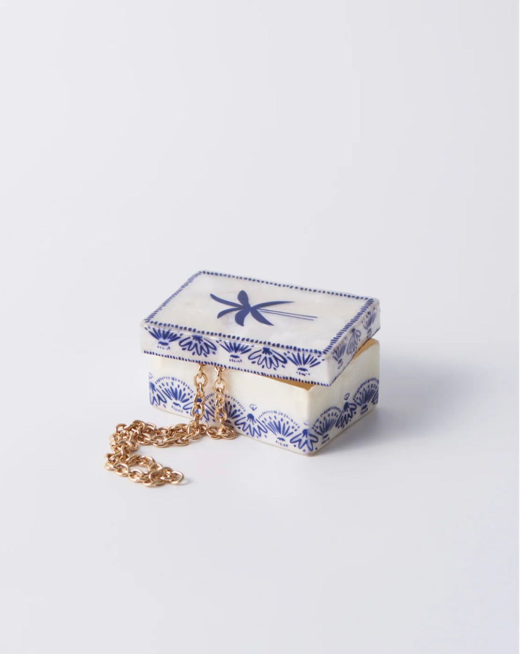 ATLANTIC BLUE PALM BOX