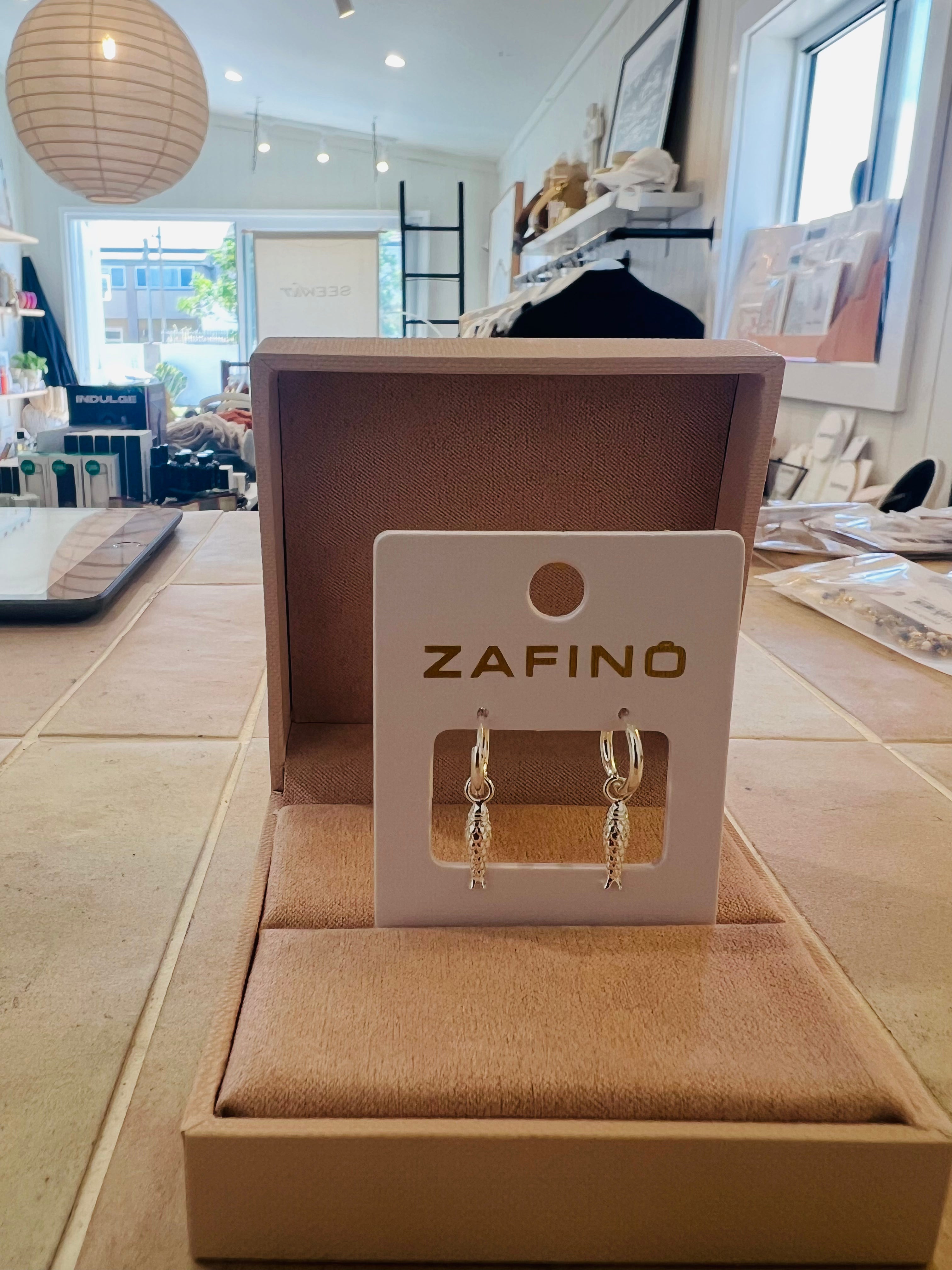 TATE MINI HUGGIE - Silver