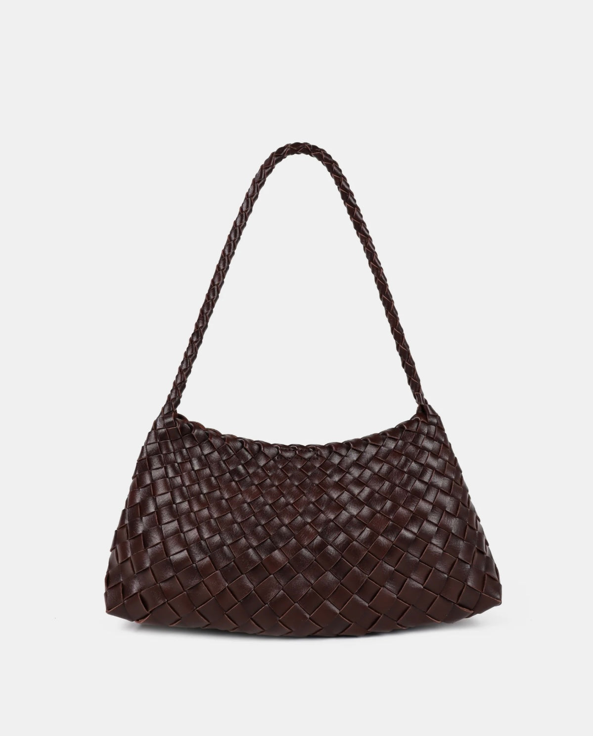 ROSELLE WOVEN BAG - BROWN