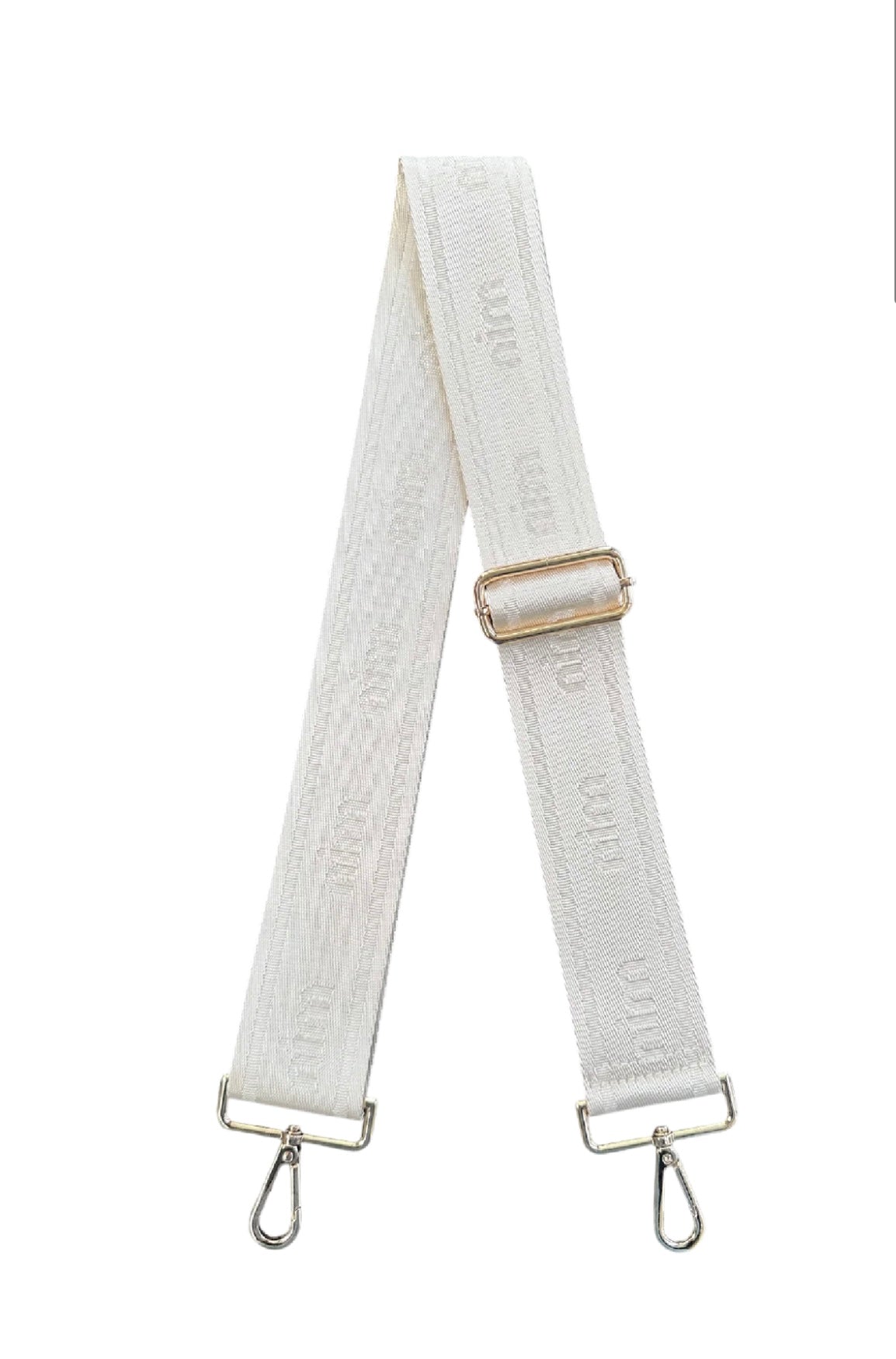 SHOULDER STRAP CRÈME MONO & GOLD