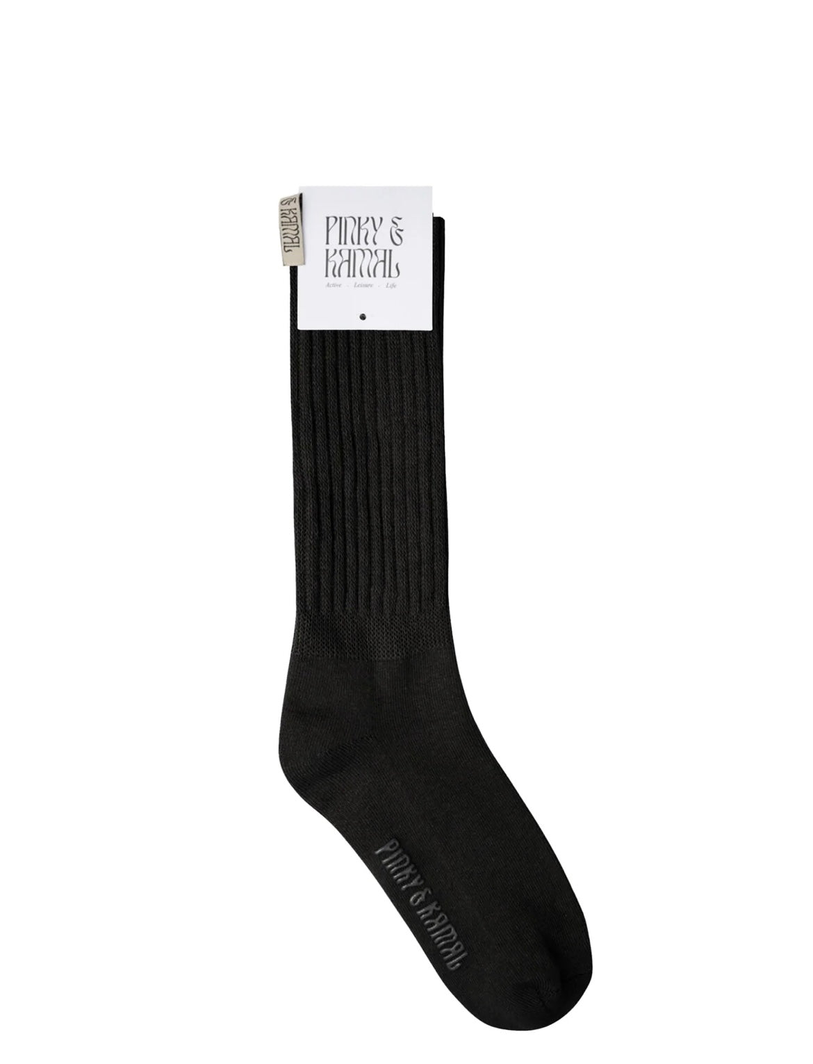SLOUCHY SOCK - Black