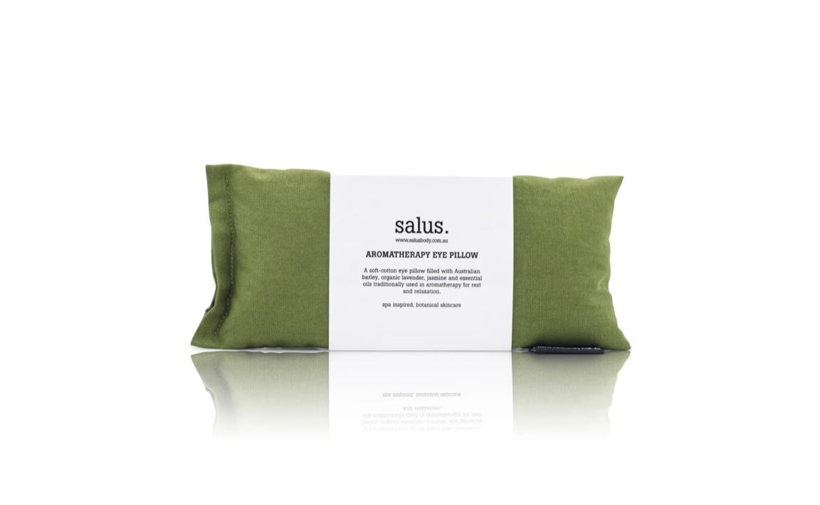 AROMATHERAPY EYE PILLOW - Moss Green
