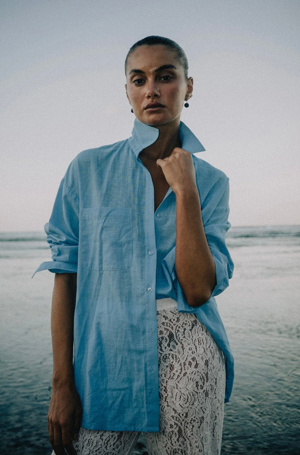 LALA SHIRT - Cornflower