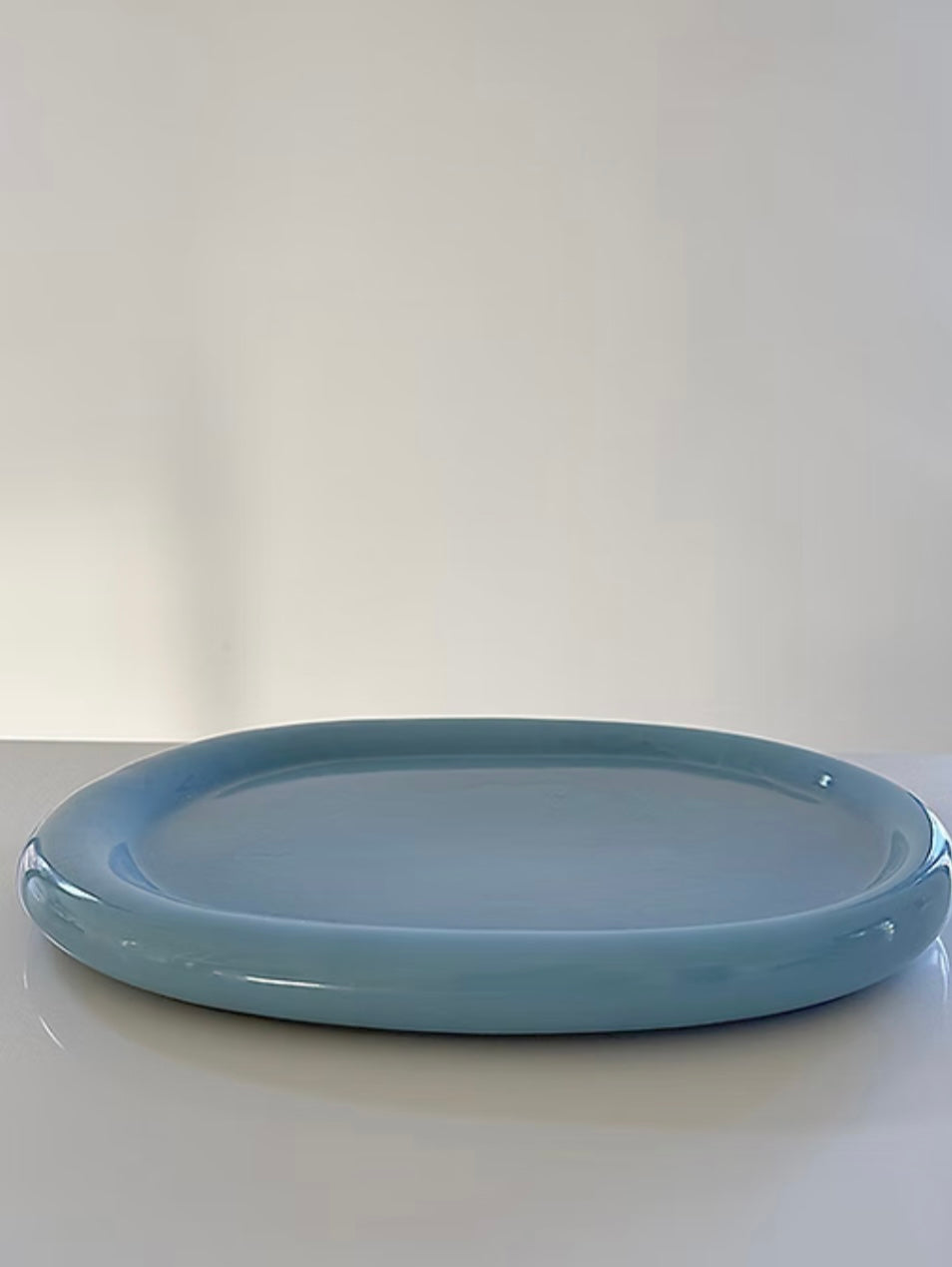 THE OVAL PLATTER - DENIM GLOSS
