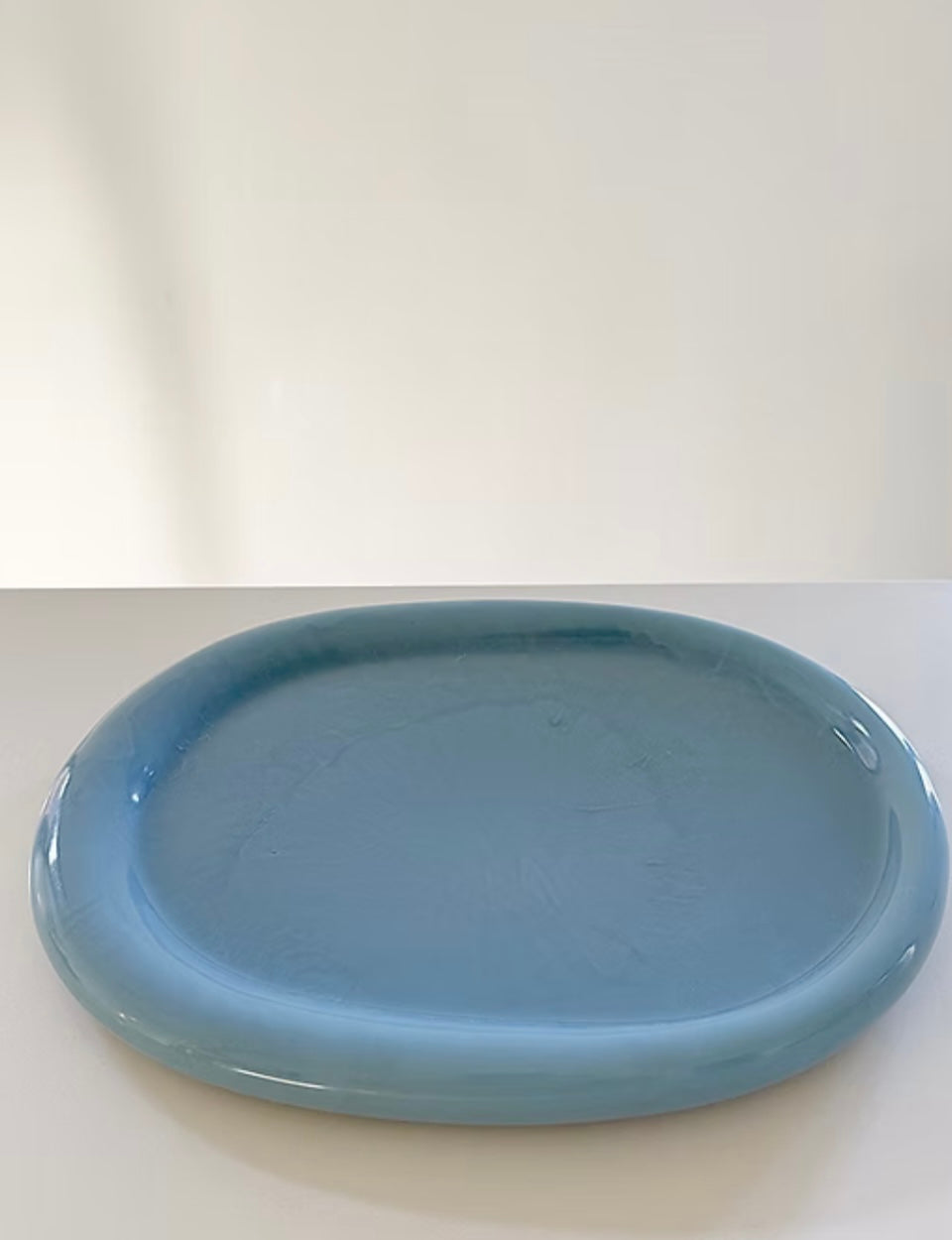 THE OVAL PLATTER - DENIM GLOSS