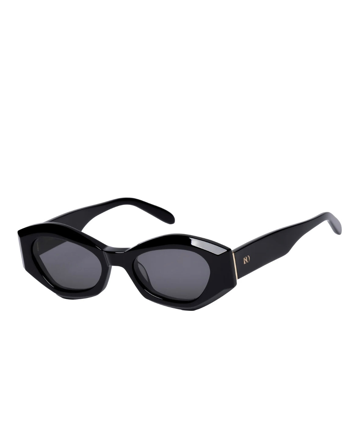 RUFUS ft. Gloss Black + Gold Metal Trim + Black Lens
