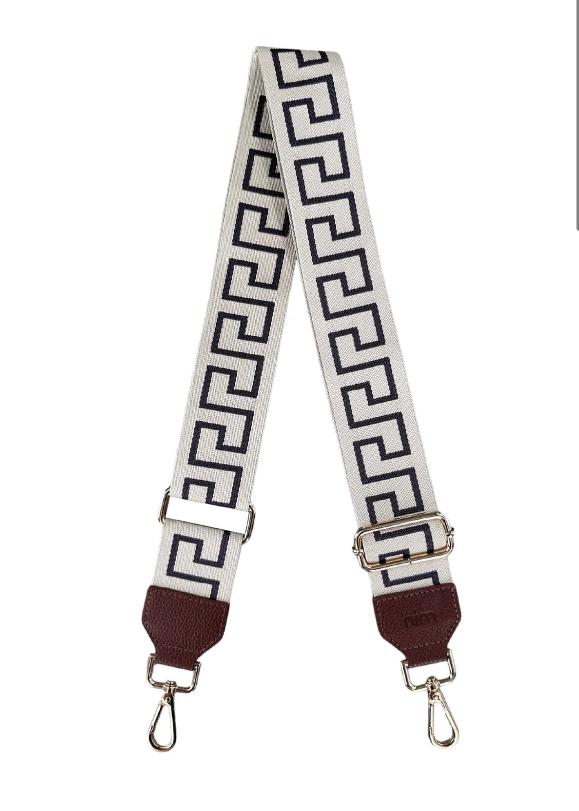 SHOULDER STRAP Bone / Charcoal Key