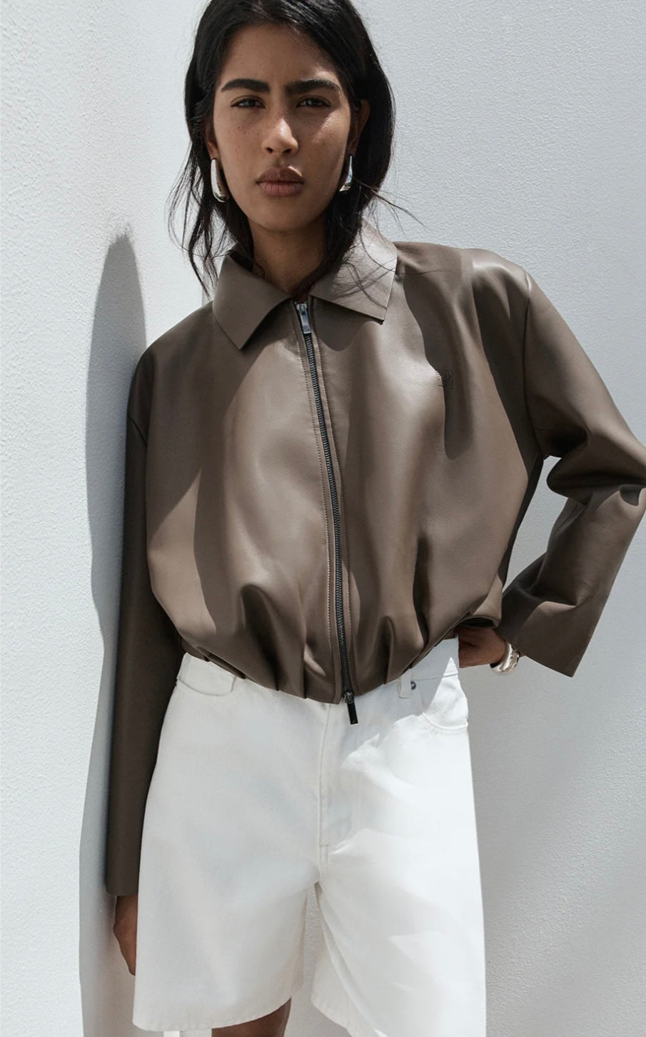 RAE JACKET - TAUPE