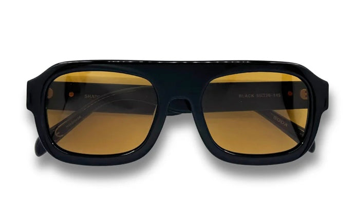 SODA - Shade 004 Black w/Olive lens