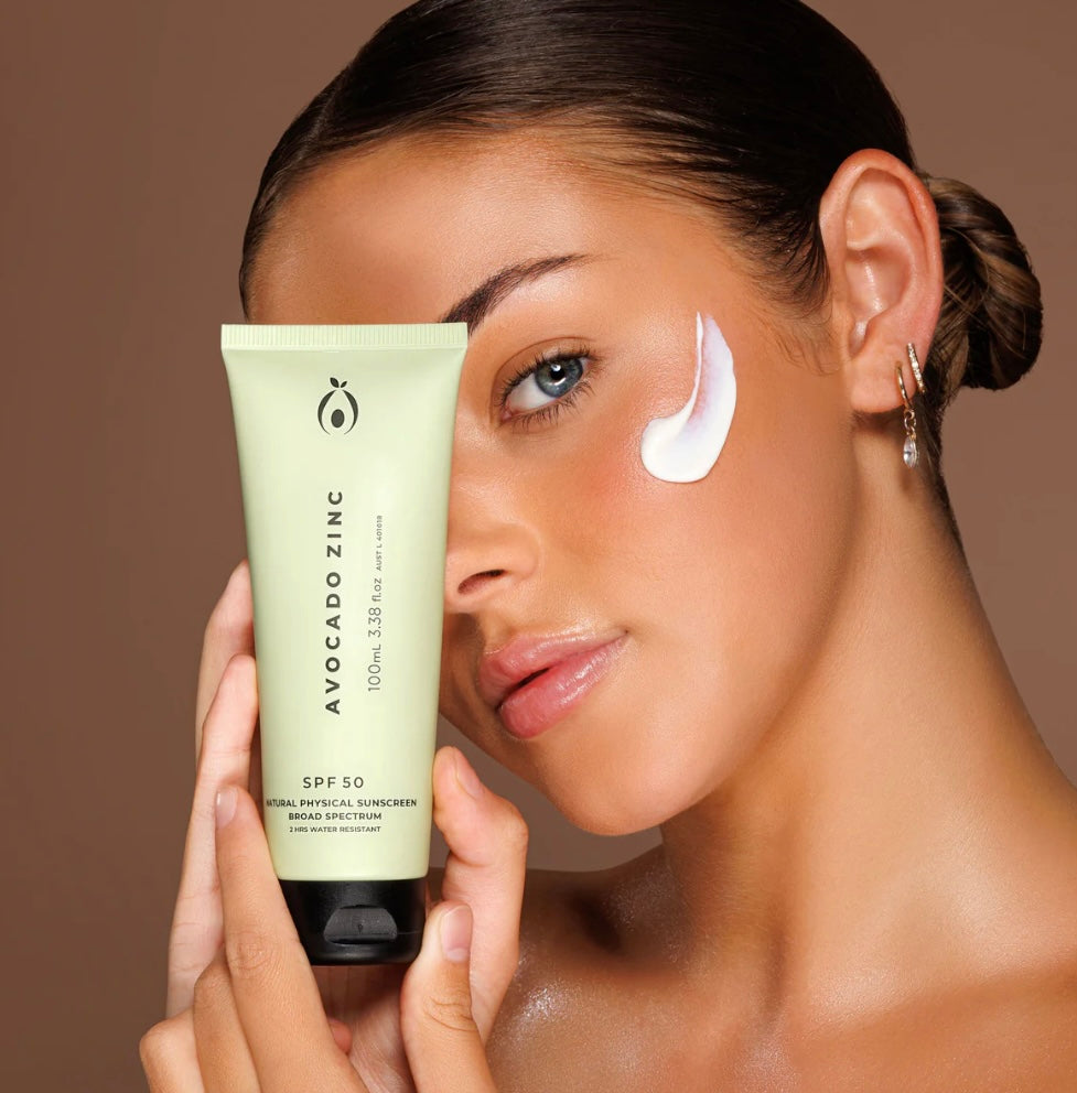 SPF 50 NATURAL PHYSICAL SUNSCREEN - Avocado Zinc