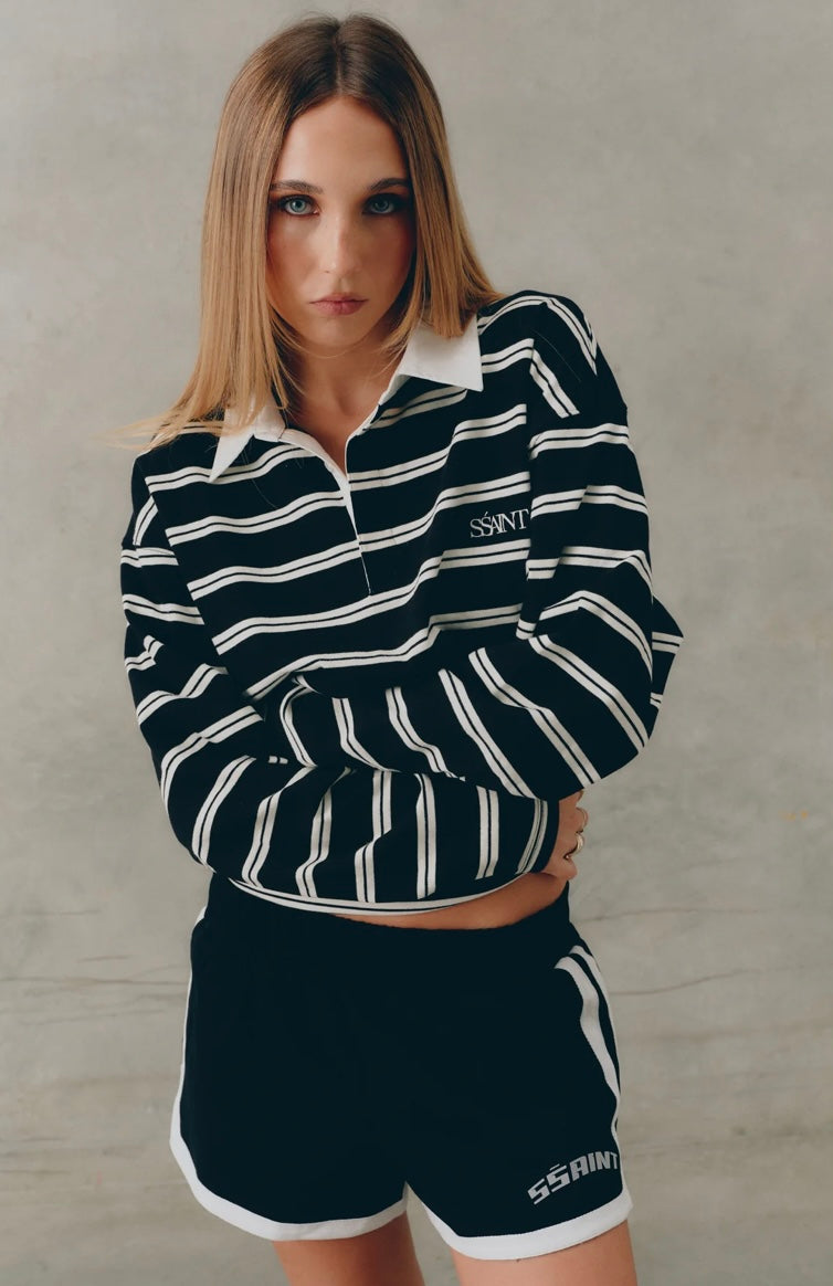 DYLAN RUGBY POLO - Black