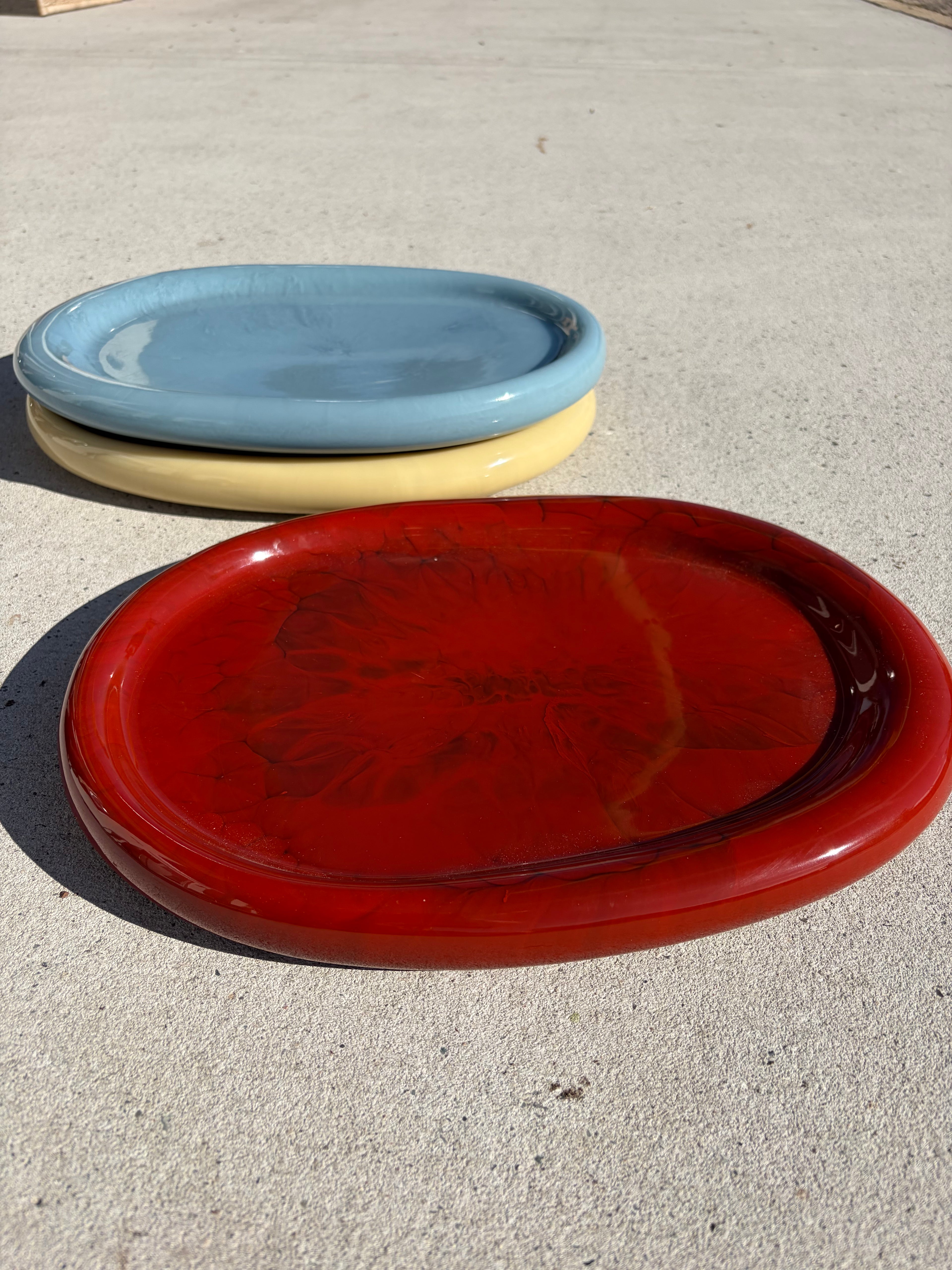 THE GLOSS PLATTER - CRIMSON