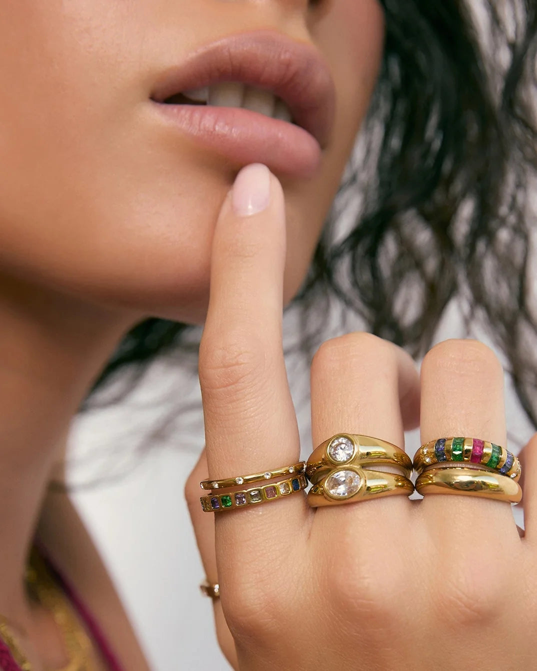 QUINN RING GOLD - MULTI