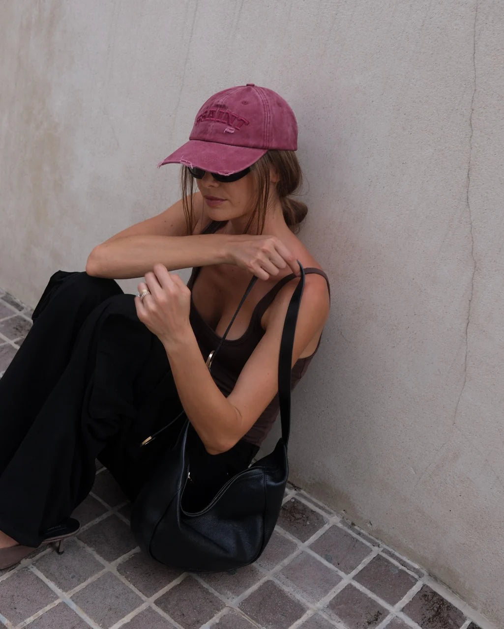 LOGO CAP - CHERRY