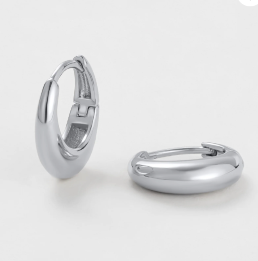 CLEO HOOP - Silver Medium