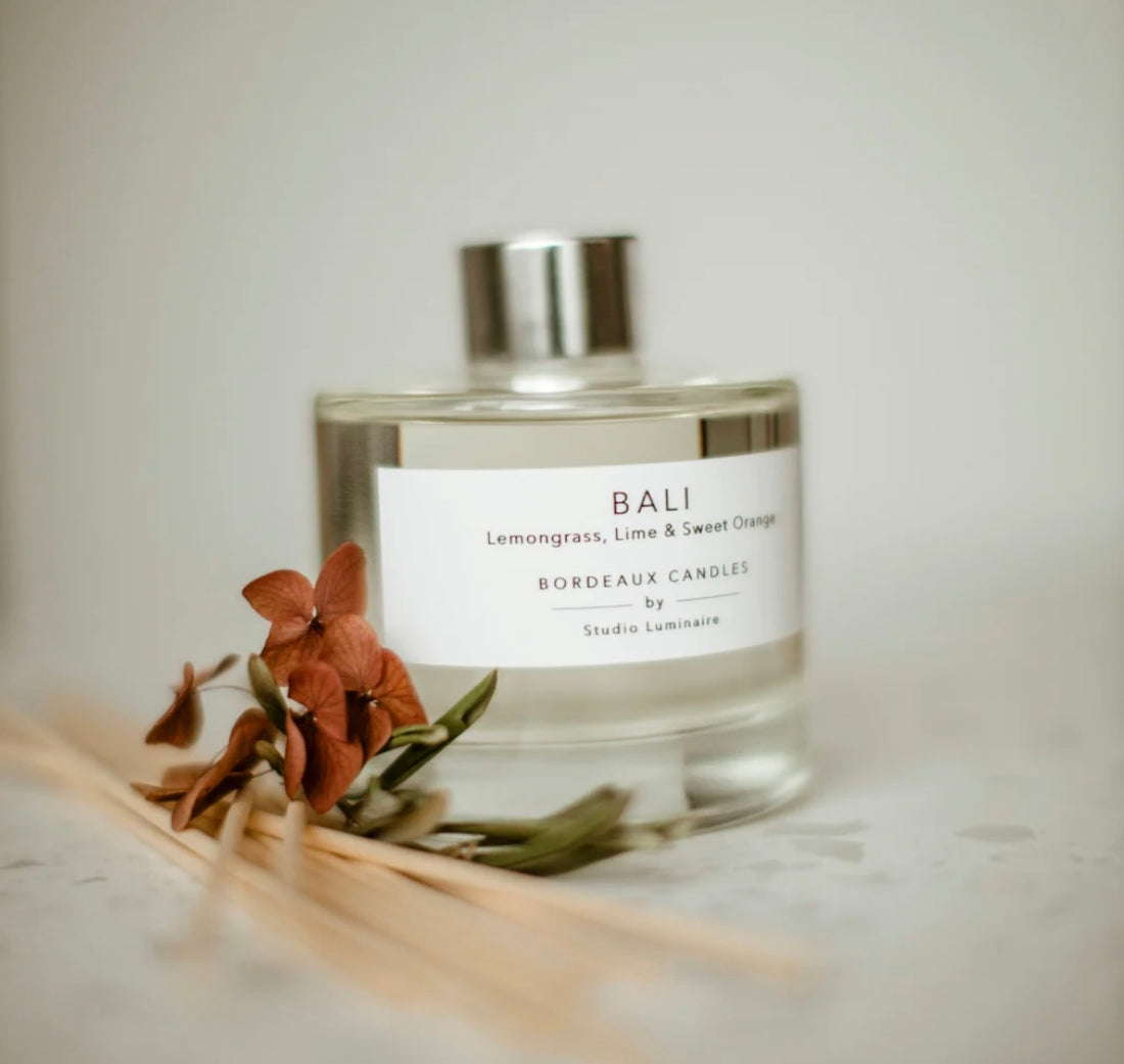 REED DIFFUSER - BALI - Lemongrass, Lime &amp; Sweet Orange