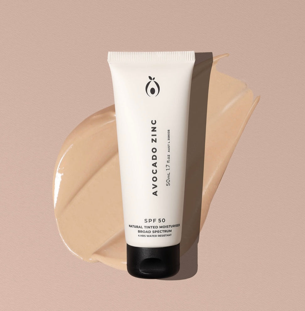 SPF 50 Natural Tinted Moisturiser - Light