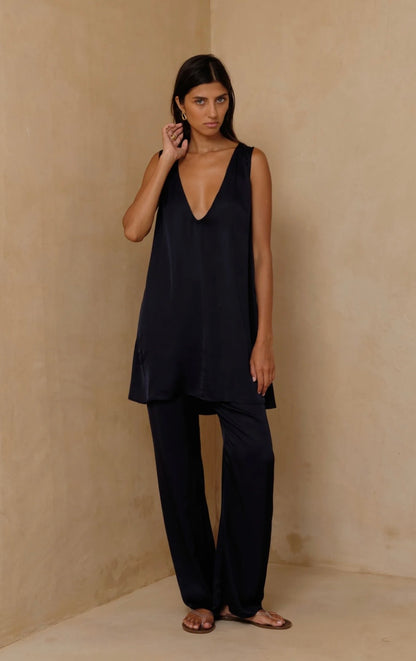 MARLOWE MINI DRESS NAVY