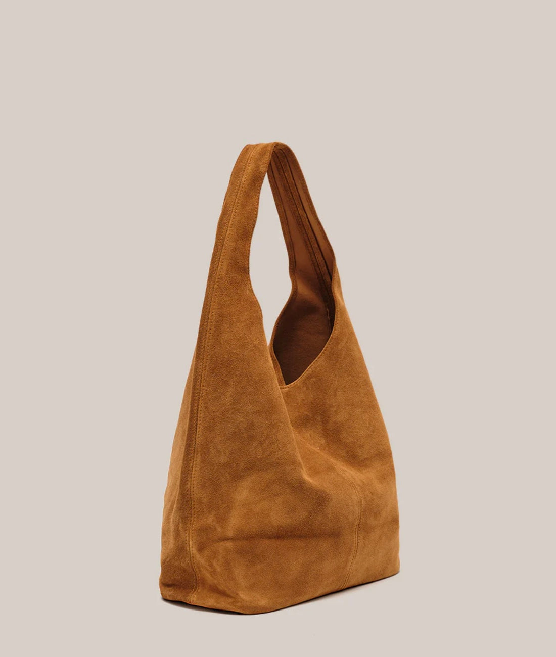 SIENNA TAN SUEDE HOBO
