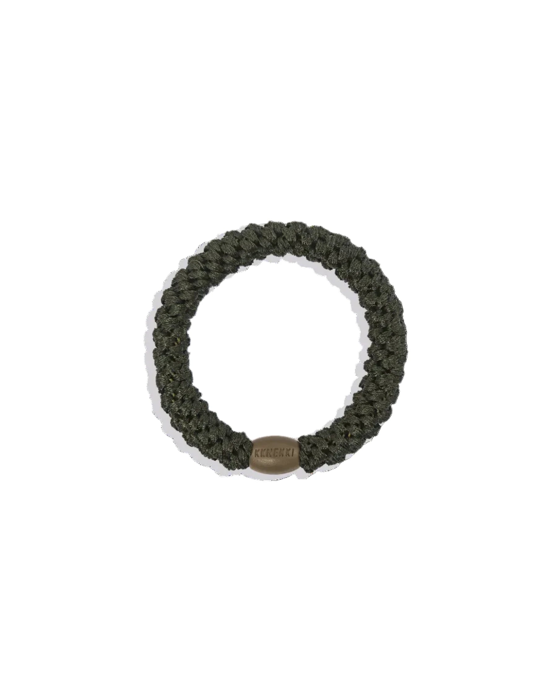 KNEKKI HAIR TIES - BOTTLE GREEN OWN