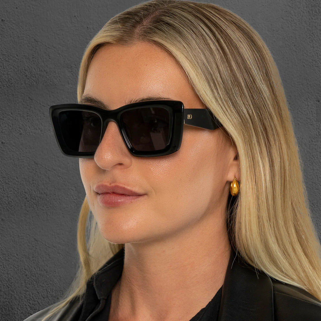 ZAII Ft. Gloss Black W/ Black Lens