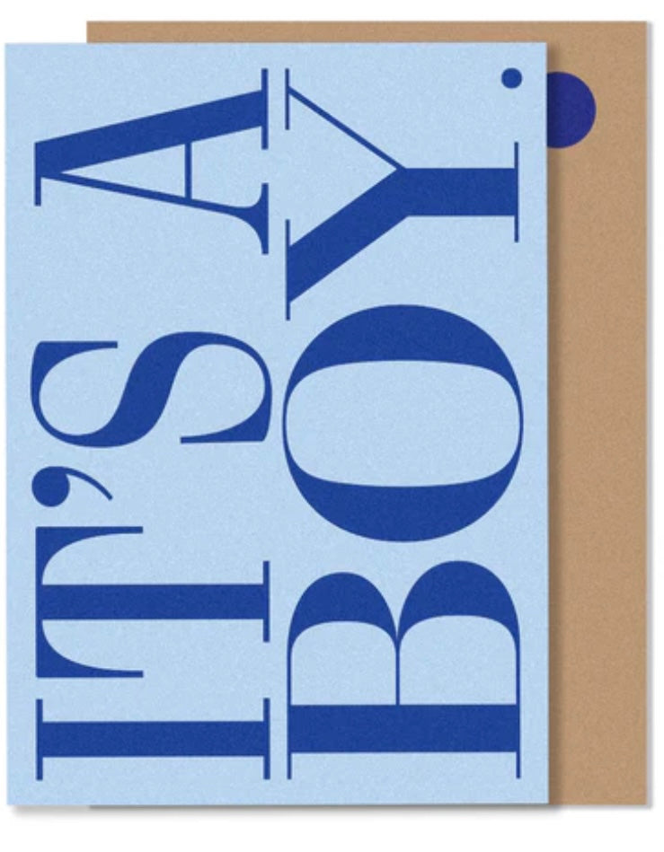 IT’S A BOY - Card