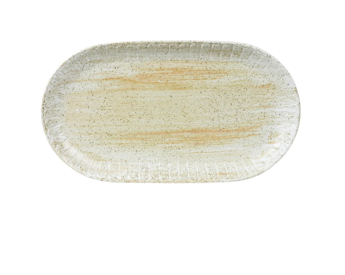 CEYLON PLATE - White