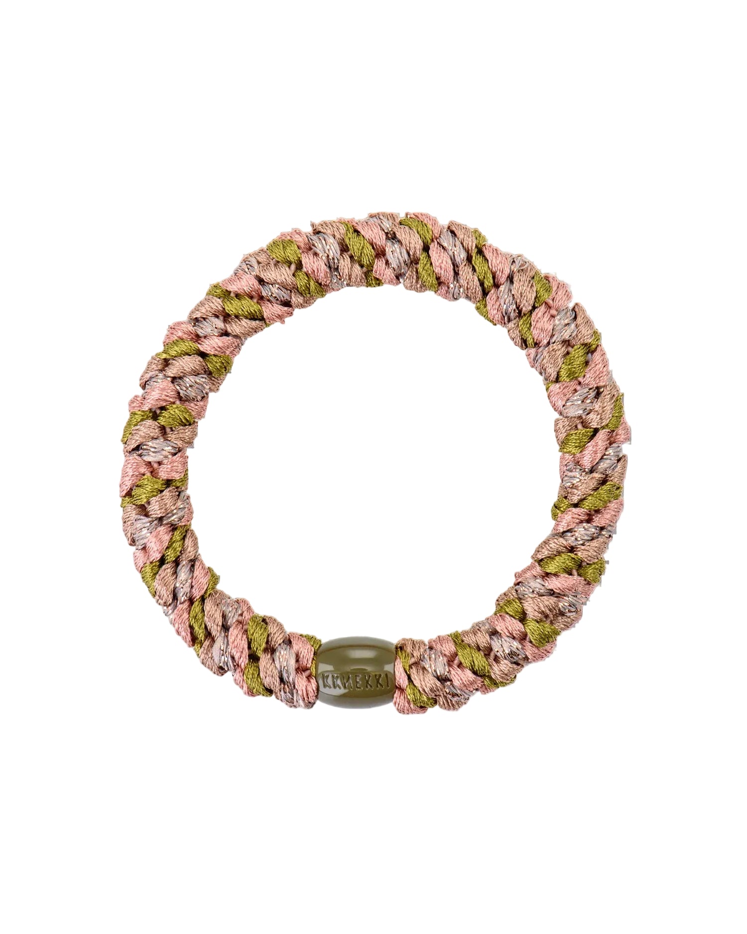 KNEKKI HAIR TIES - MIX GREEN PINK MULTI