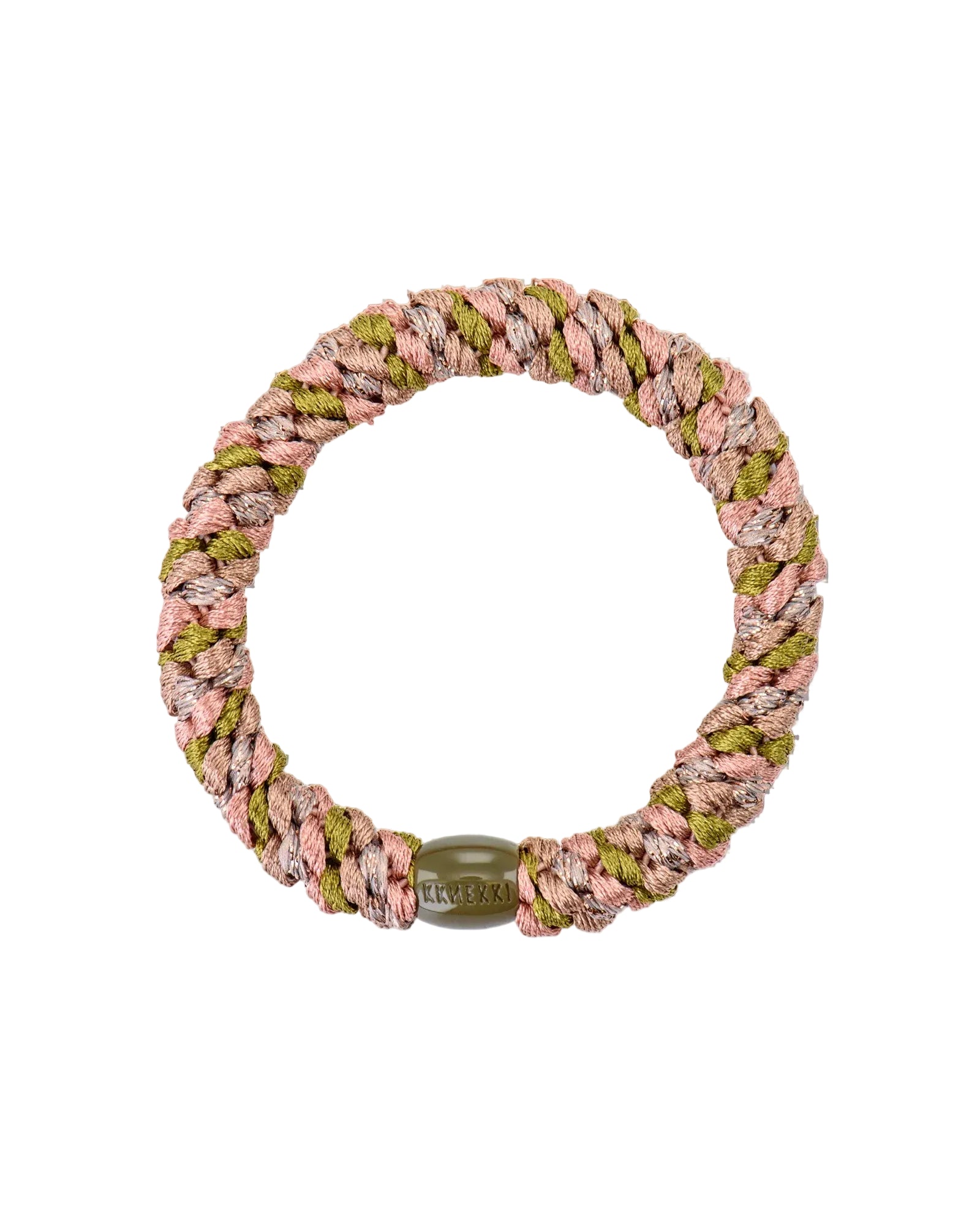 KNEKKI HAIR TIES - MIX GREEN PINK MULTI
