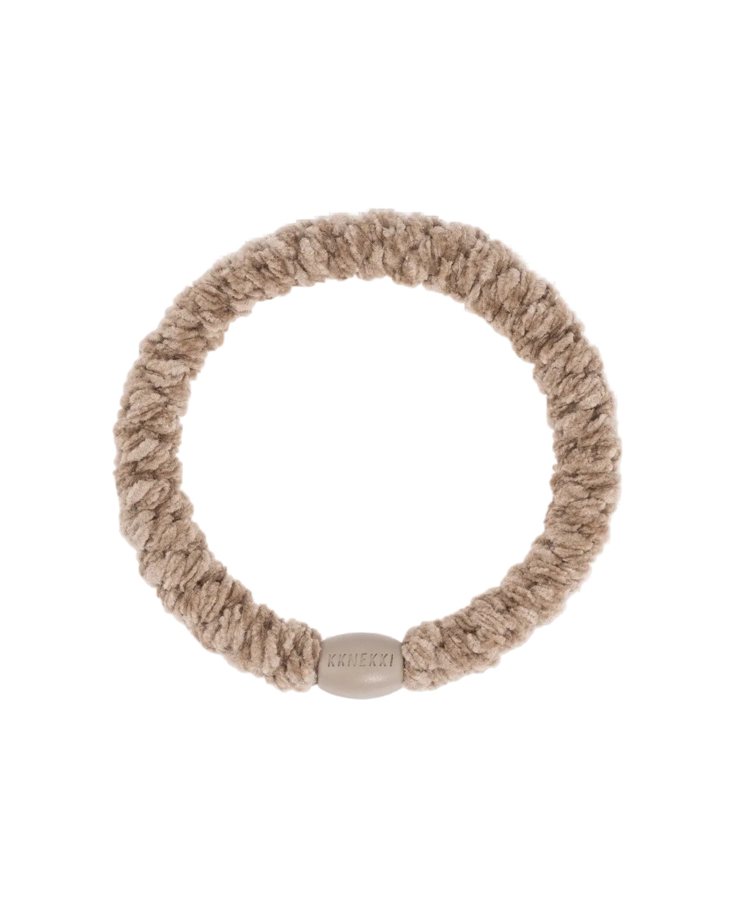 KNEKKI HAIR TIES - VELVET NEW BEIGE