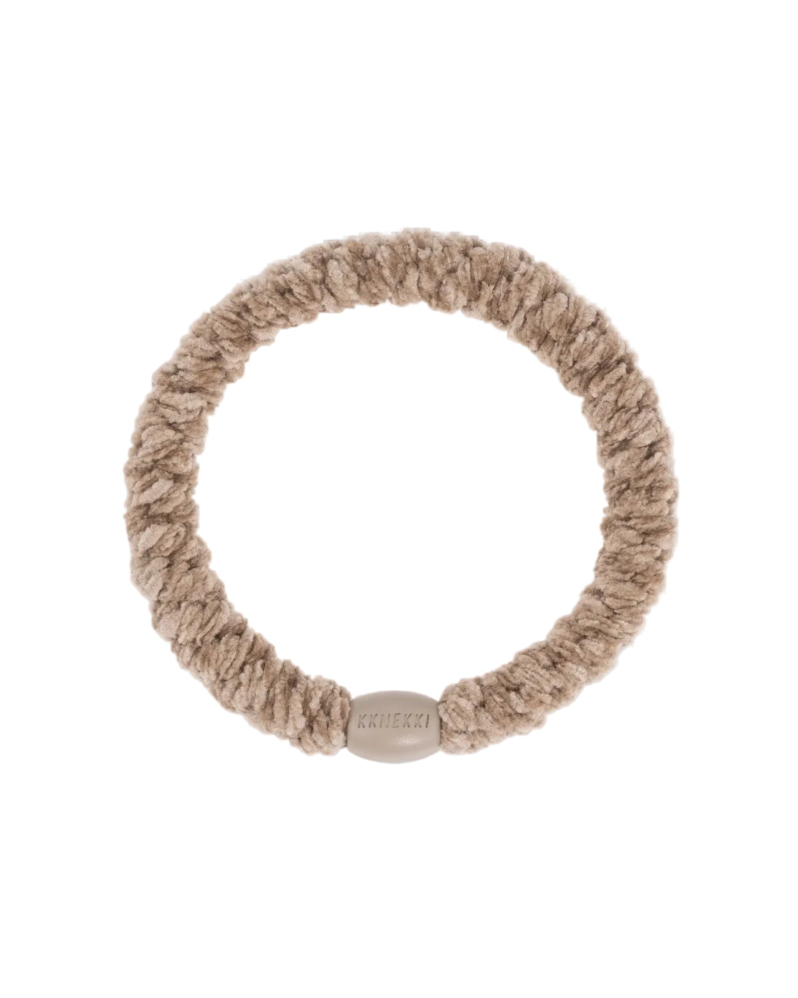 KNEKKI HAIR TIES - VELVET NEW BEIGE