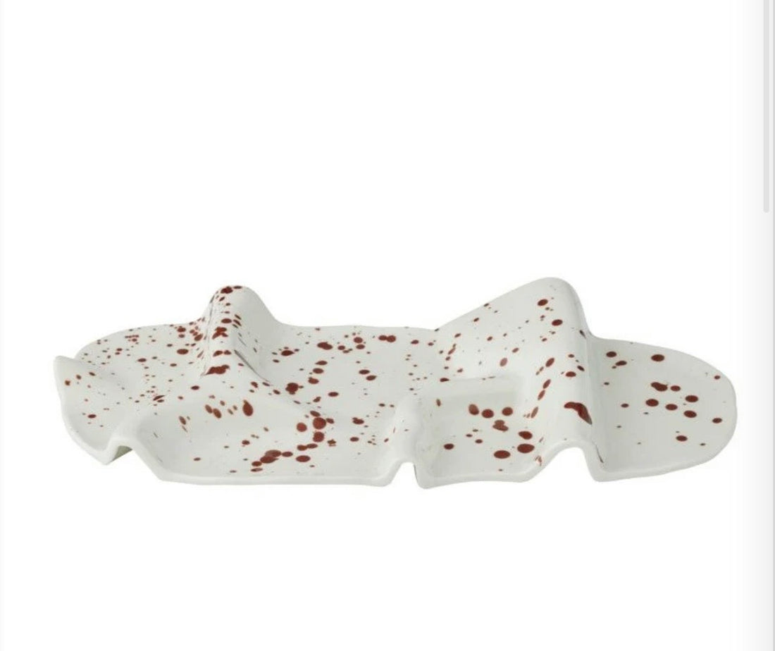 CARTI CERAMIC SERVING BOARD 36x17cm COCOA