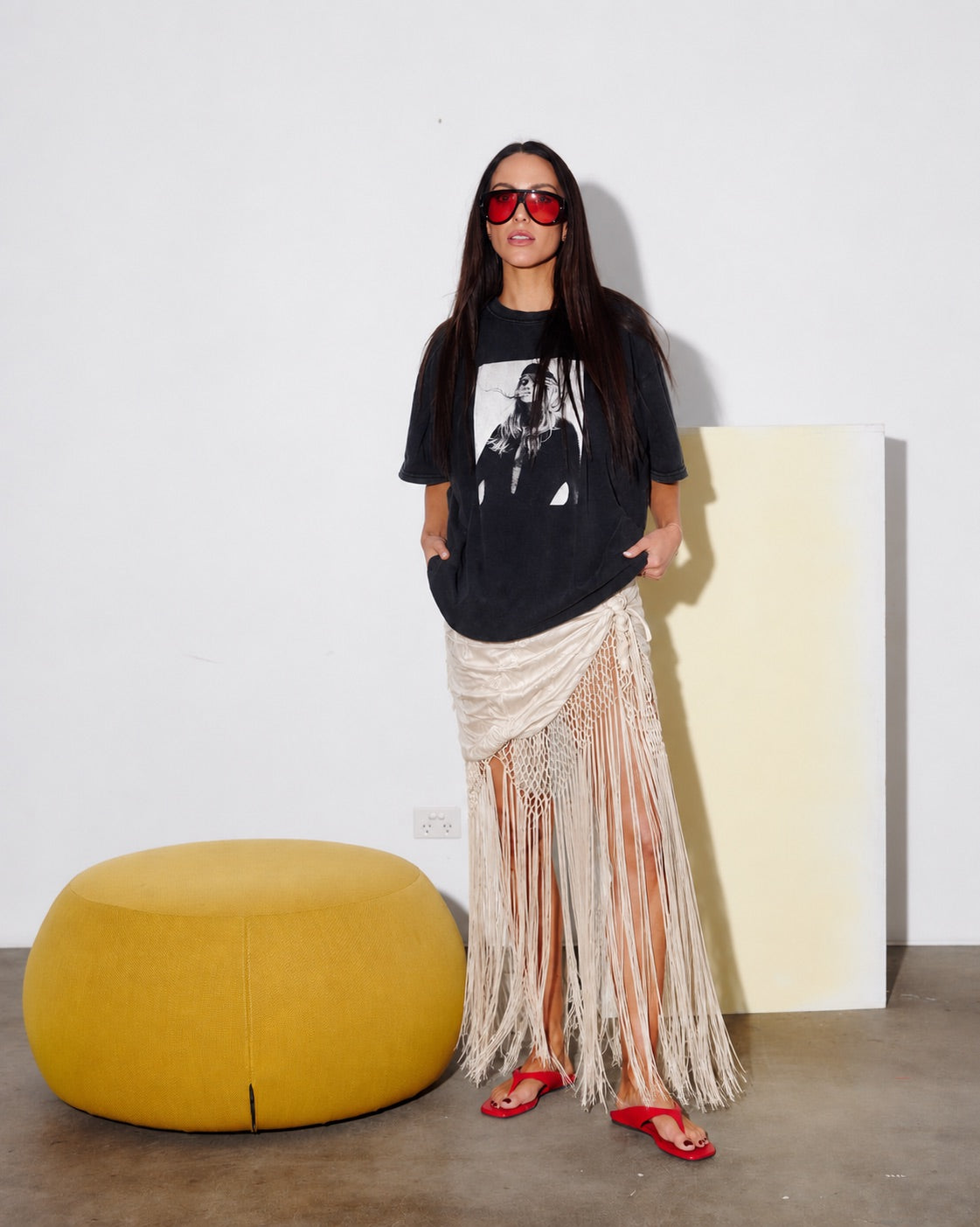 PP LUNA - FRINGE SKIRT