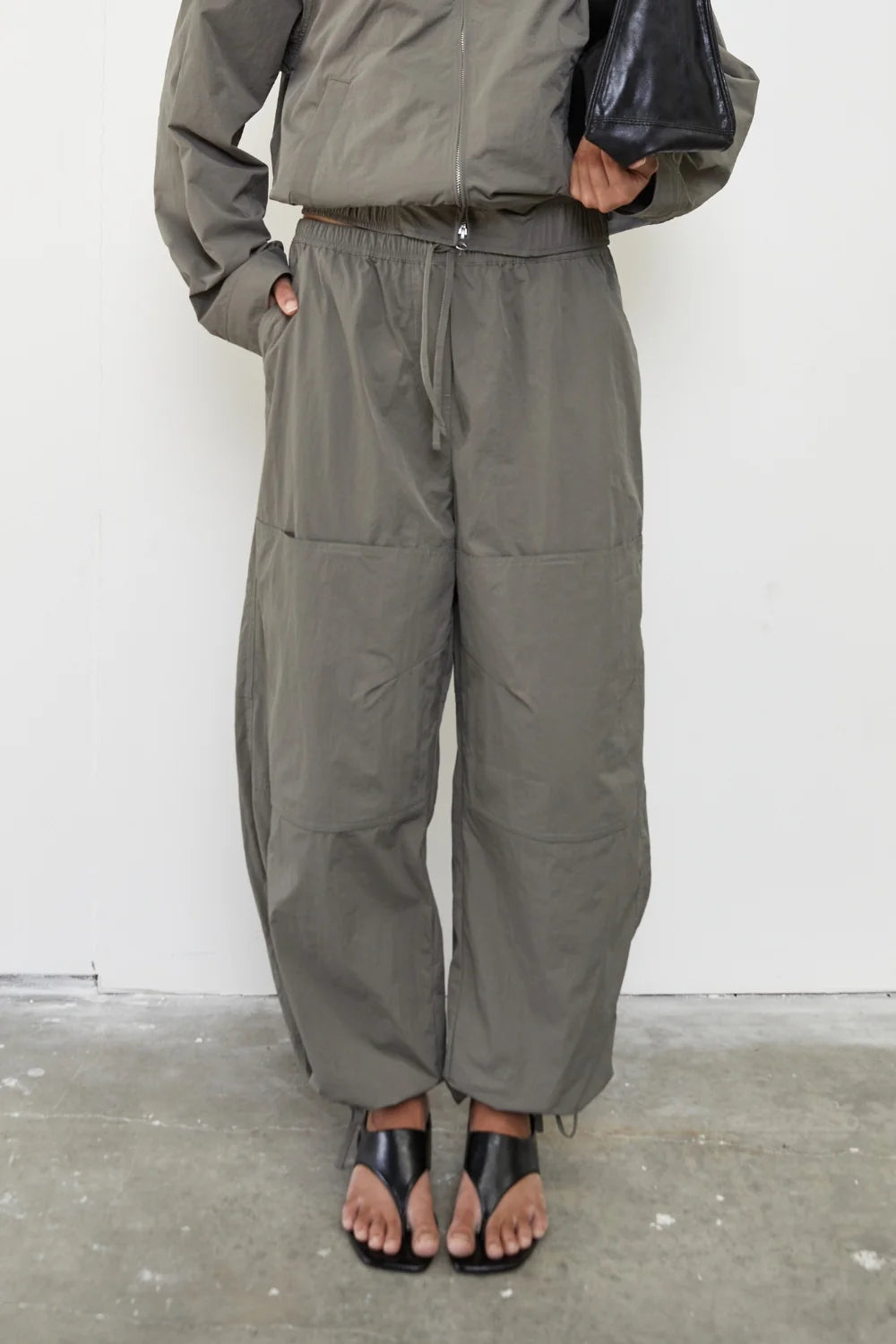 BARREL UTILITY PANT - ASH