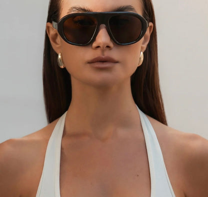 THE SHERRY SUNGLASSES DARK CACAO - ESPRESSO