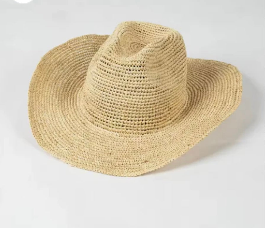 SUNDAYS RAFFIA HAT