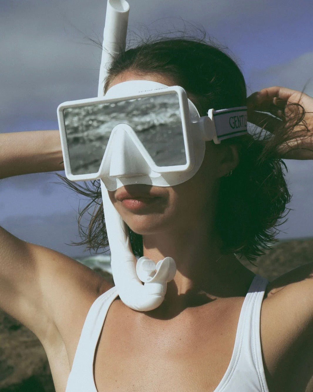 BARBADOS WHITE - SILVER MIRRORED LENS