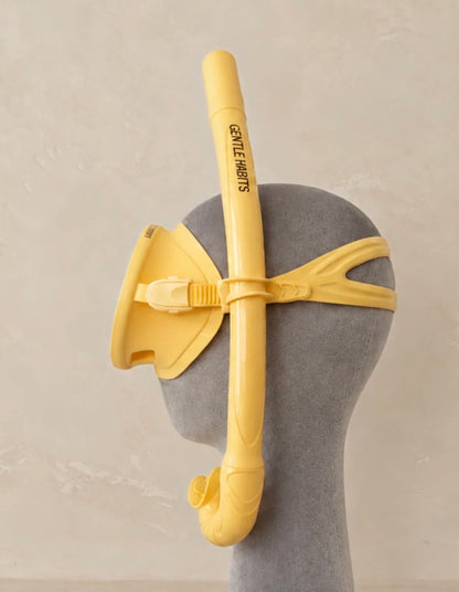 DIVE MASK &amp; SNORKEL SET - LEMON