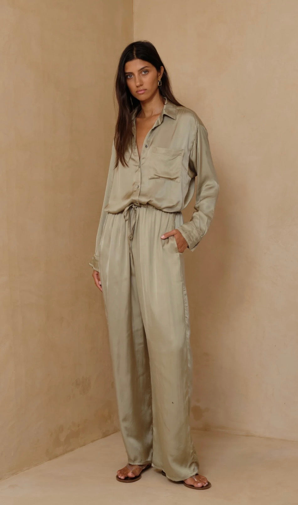 SOLANA PANTS DESERT SAGE