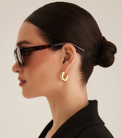 THE DEL RAY BANBE SUNGLASSES HAVANA TORT CHOCOLATE